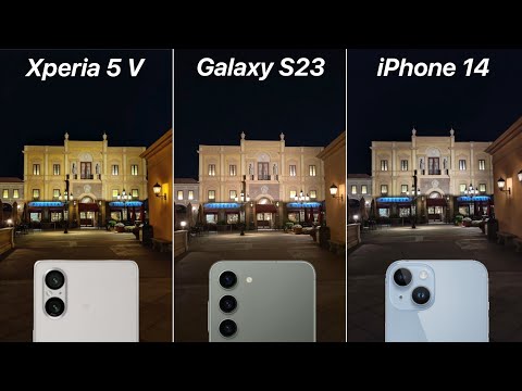 Sony Xperia 5 V vs Galaxy S23 vs iPhone 14 Camera Test