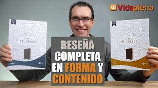 BIBLIA MI LEGADO | Reseña Completa en forma y Contenido NBLA y RV60 screenshot 4