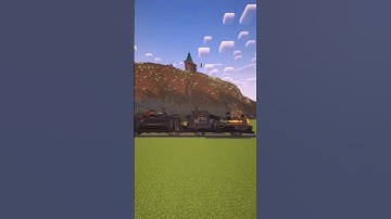 Minecraft Create Mod Armored Train #shorts #minecraft