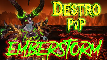 EmberStorm! MoP Destruction Warlock PvP Montage | Mists of Pandaria Classic