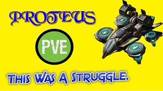 War Commander - Proteus Test PvE - This Was Hard Work.