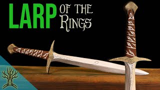 Make a LARP sword out of EVA foam  Sting from LOTR!