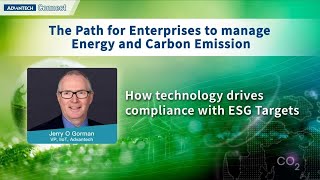 WISE-iEMS Forum_How technology drives compliance with ESG Targets_Jerry O'Gorman, Advantech (EN)