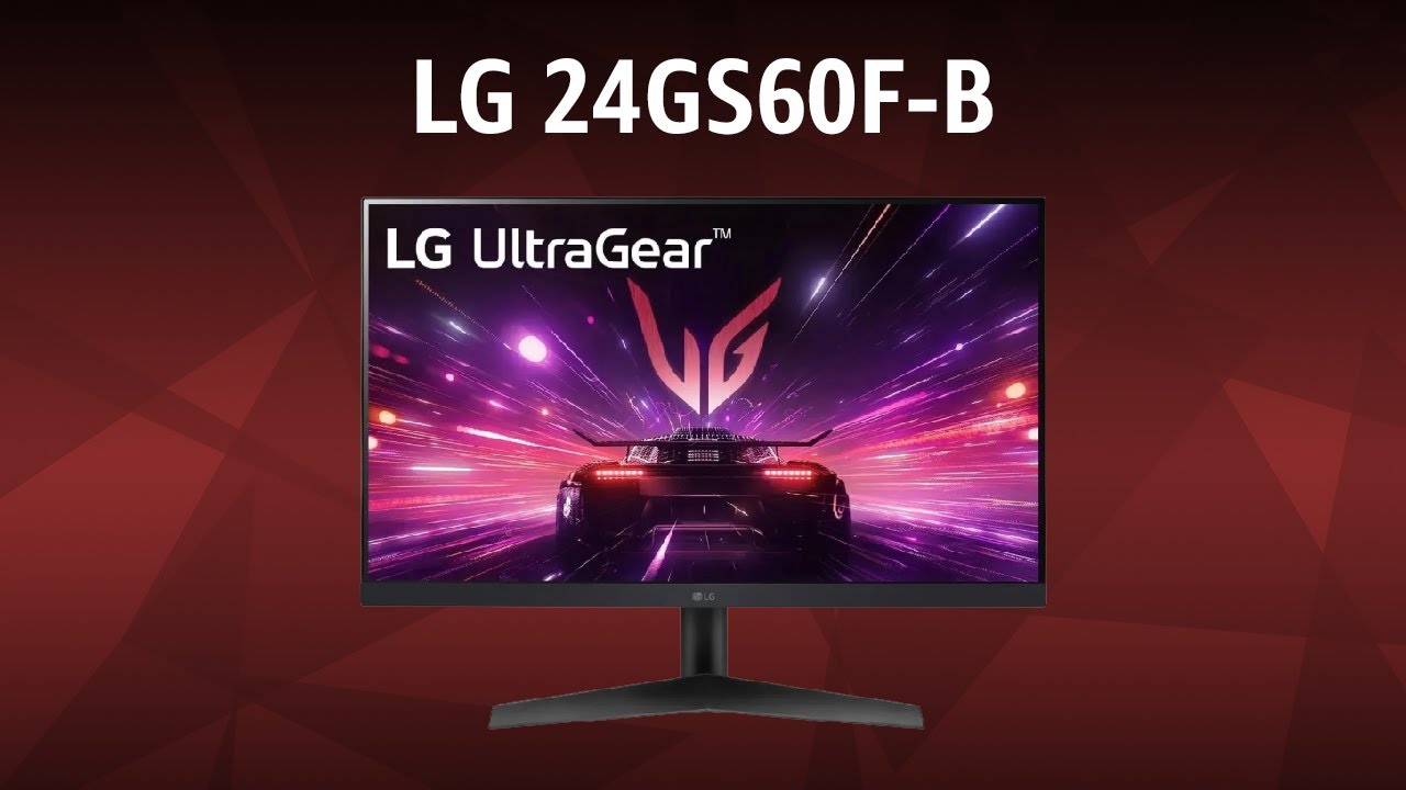 Монитор LG 24GS60F-B - YouTube
