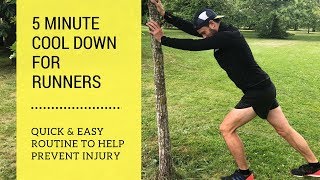 Ben Parkes - Cool Down Routine - Quick and Easy - Stretches for Runners and Injury Prevention