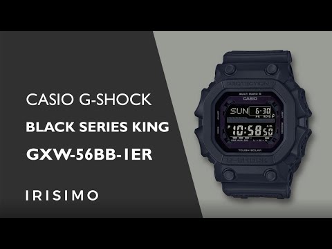 CASIO G-SHOCK GXW-56BB-1ER BLACK SERIES KING | IRISIMO