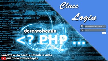 #17 - Criando Class Login - Curso Loja Virtual - PHP