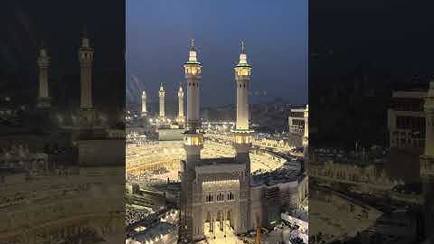 صلاة المغرب من برج الساعة | الشيخ ياسر الدوسري سورة التكوير | مكة المكرمة | ١٤٤٧هـ 2025