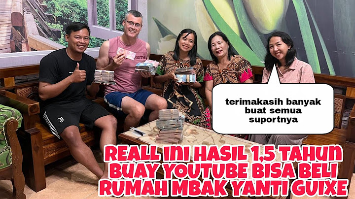 REALL‼️INI HASIL 1,5 TAHUN BUAT YOUTUBE DAN JUALAN MENTOK BISA BELI RUMAH @yantiguixefamily1722