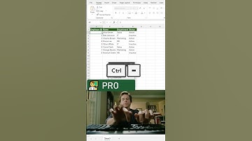 🗑️ Delete rows instantly in Excel with Ctrl - #excel  #excelforbeginners  #exceltips