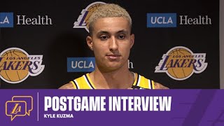 Lakers Postgame: Kyle Kuzma (4\/2\/21)