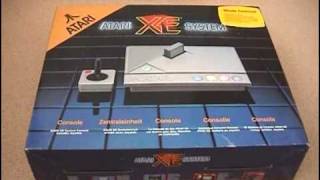 Unpacking a brand new Atari XE Game System