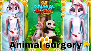 Animal surgery/skin infection/pet animal doctor simulator. screenshot 1