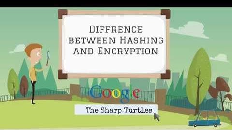 Fundamental difference between Hashing and Encryption algorithms