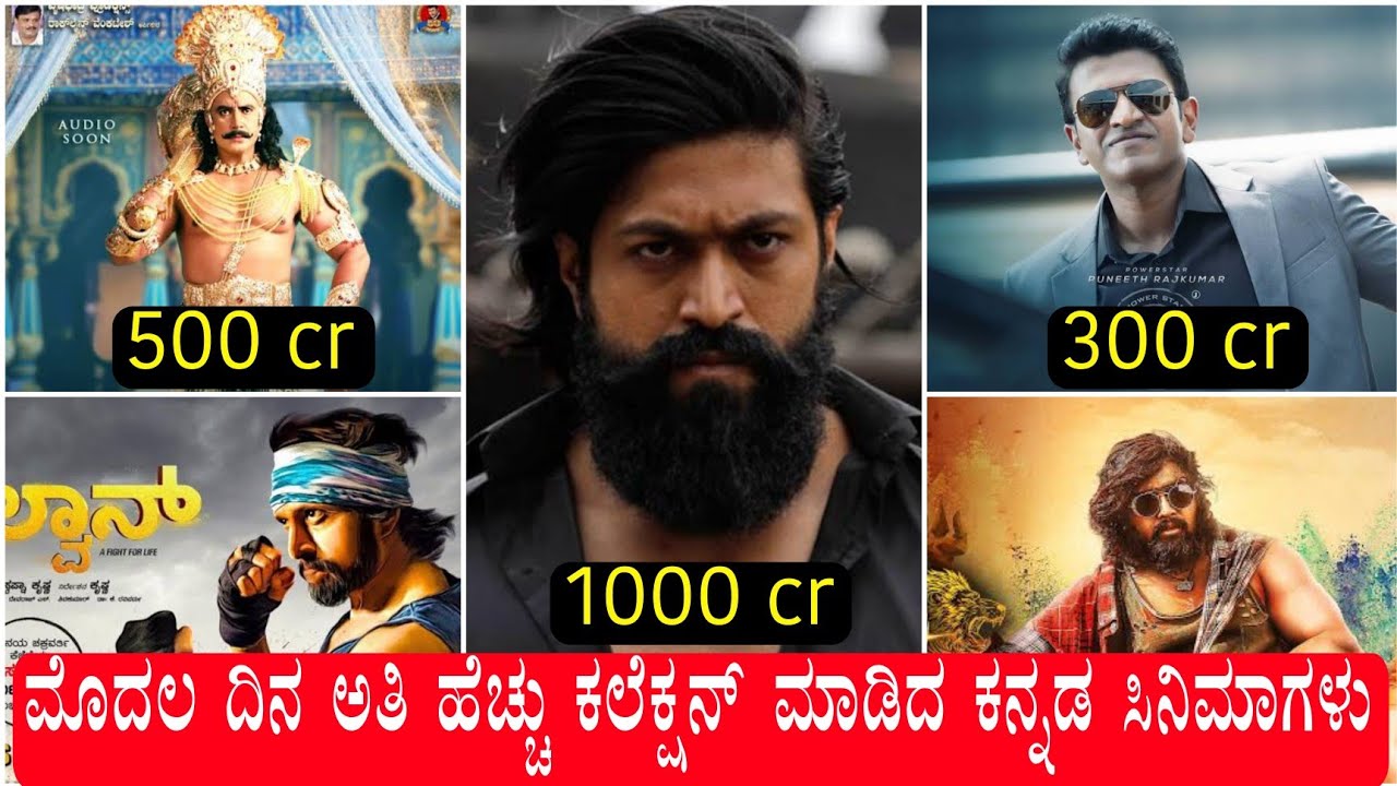 First Day Highest Grossing Movies In Kannada First Day Collection In first-day-highest-grossing-movies-in-kannada-first-day-collection-in