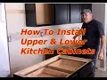 How To Install Kitchen Cabinets