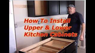 How To Install Kitchen Cabinets