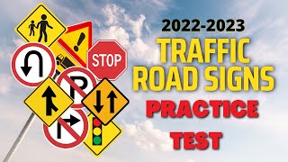 Traffic Road Signs/DMV Road Sign Practice Permit Test