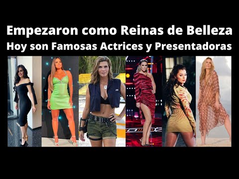 Video: Actrices Que Comenzaron Su Viaje Estelar Con Un Concurso De Belleza