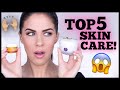 TOP 5 SKINCARE PRODUCTS THAT ACTUALLY WORK!!!! LITERALLY LIFE CHANGING!!!!