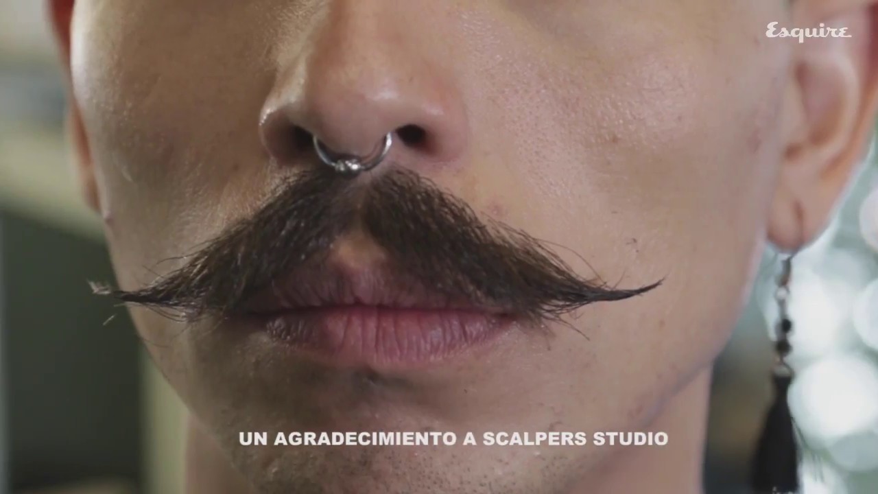 Cómo peinar tu bigote correctamente - YouTube