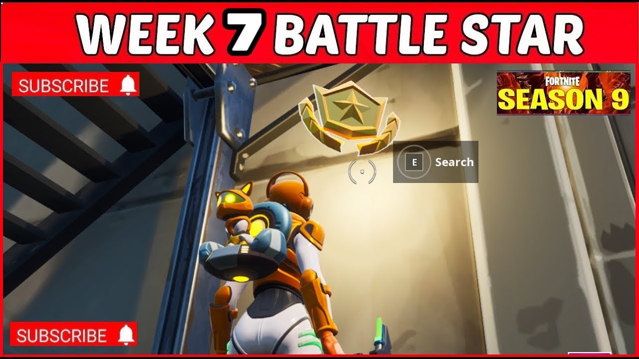 Fortnite Season 9 Week 7 Loading Screen Secret Battlestarbanner