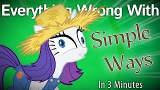 (Parody) Everything Wrong With Simple Ways in 3 Minutes