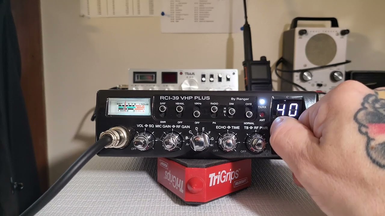 RCI-39 VHP Plus (final part) tx frequency adjust and on air test
