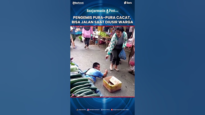 AKAL-AKALAN PENGEMIS! Pura-pura Cacat Demi Belasan Kasihan, Tiba-tiba Bisa Jalan Saat Diusir Warga