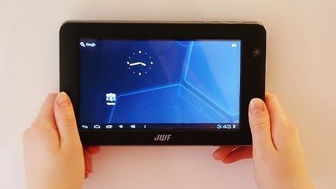 JWF ELITE Tablet - Quick Look - eBooks on the eReaderELITE - Android 4.0 ICS