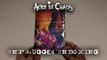 Alice In Chains - Unplugged Unboxing