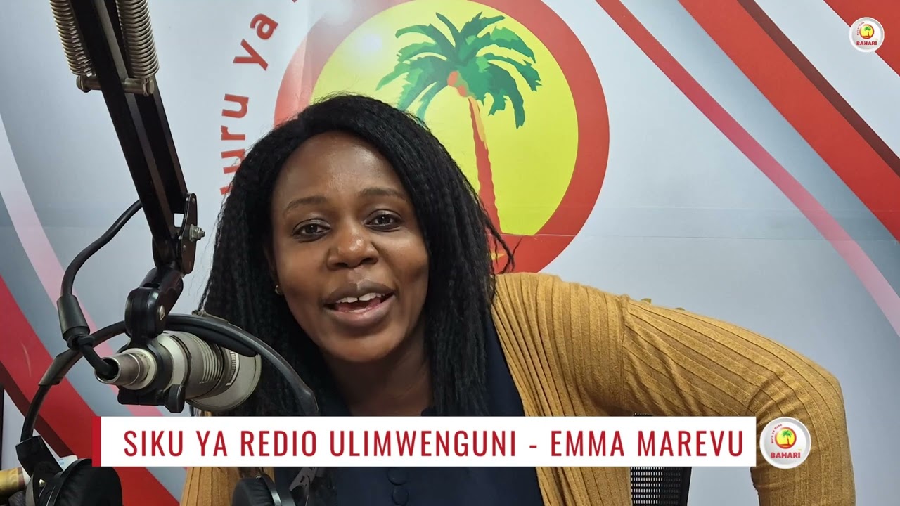 MTANGAZAJI EMMA MAREVU WA BAHARI FM AKIELEZEA HISTORIA YAKE YA JINSI ALIVYO JIUNGA NA RADIO