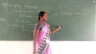 PHP Scripting Language