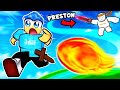 I Got Beat By Preston From Pet Simulator In Roblox Blade Ball