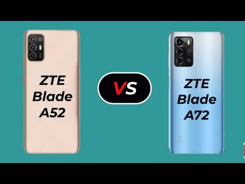 ZTE Blade A52 VS ZTE Blade A72 .