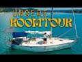 Unser neues zuhause auf dem wasser  komplette segelboot roomtour karl ocean ep10