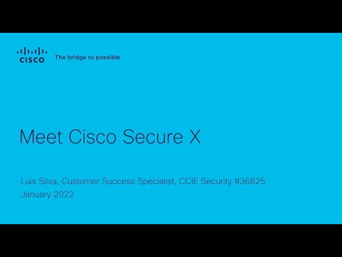 Community Live event - Meet Cisco SecureX