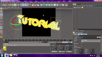 Cinema 4D - Tutorial #1 - Simple 3D Text