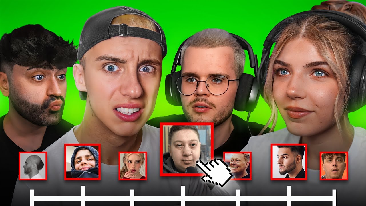 WER ist der HÄSSLICHSTE STREAMER?! 🔴🟢 mit Hugo, Fibii, Fabo, Faister, Gambo & Huytastic