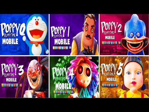 Poppy Playtime Chapter 0 1 2 3 4 5 Full Gameplay Walkthrough No Commentary | Poppy Playtime Game 111