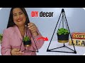 Como fazer VASO ARTESANAL para plantas com SUPORTE | DECORAÇÃO Para CASA | FAÇA E VENDA