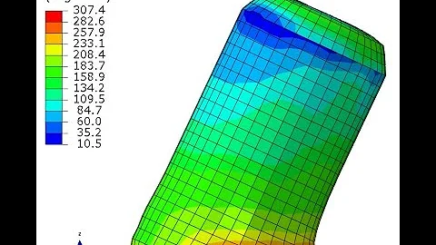 Abaqus Coupled Eulerian Lagrangian (CEL) Modelling Tutorial: Example- Can Drop Test