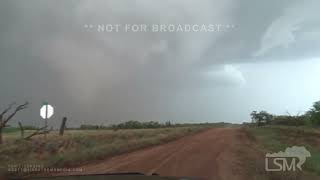 05-23-2024 Eldorado, OK - Close Range Tornado Intercept North of Eldorado, Oklahoma
