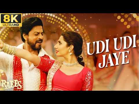 8K 60FPS Remastered - Udi Udi Jaye | Raees | Shah Rukh Khan | Ram Sampath
