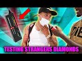 Testing Strangers Diamonds 😭💎 Pt. 1 - Virginia Mall Edition | Public Interview