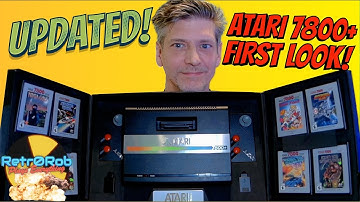 Atari 7800+ Unboxing, First Impressions and Gameplay