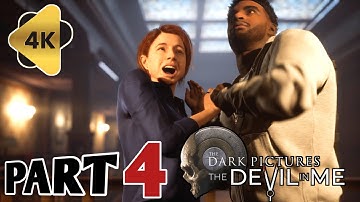 THE DEVIL IN ME Gameplay Walkthrough Part 4 FULL GAME [4K 60FPS PC] - No Commentary