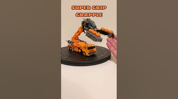 Quick Tutorial: Transformers Earthrise Fasttrack merged with Grapple