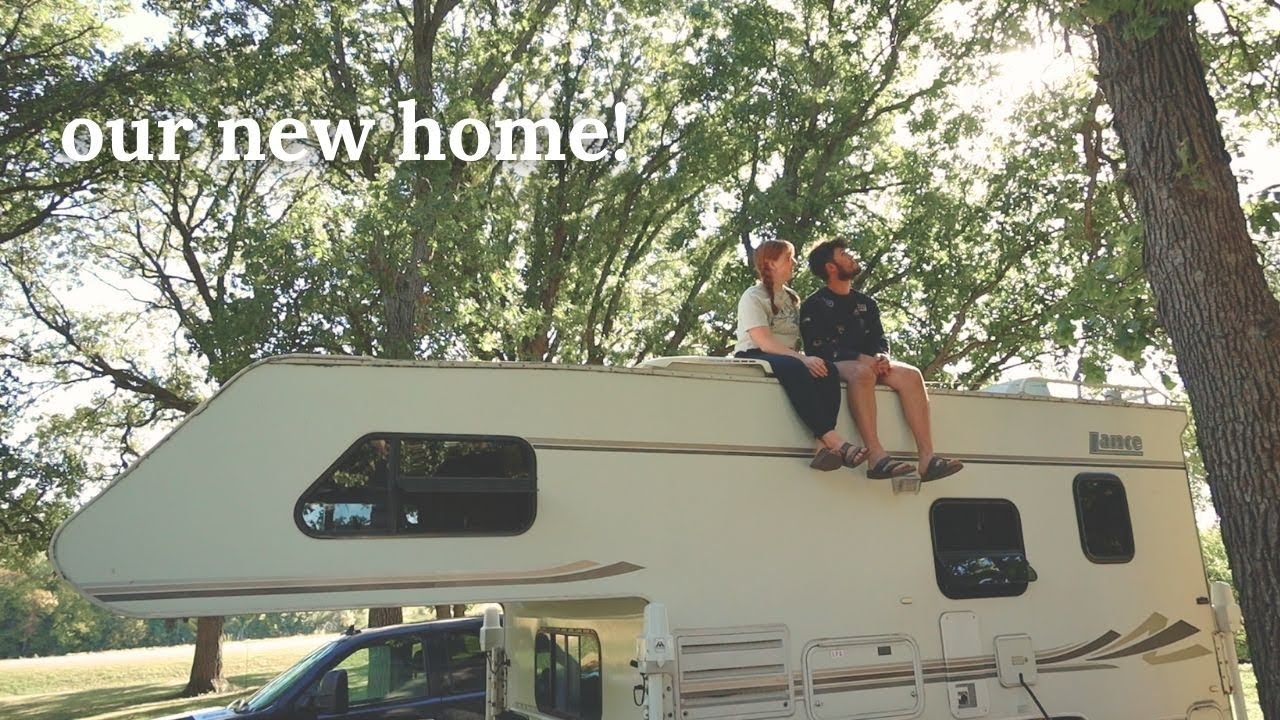 we bought a truck camper! | starting renovations on our first home