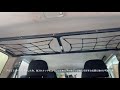 プロボックス カスタム 車内ルーフキャリア自作